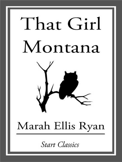 Title details for That Girl Montana by Marah Ellis Ryan - Wait list